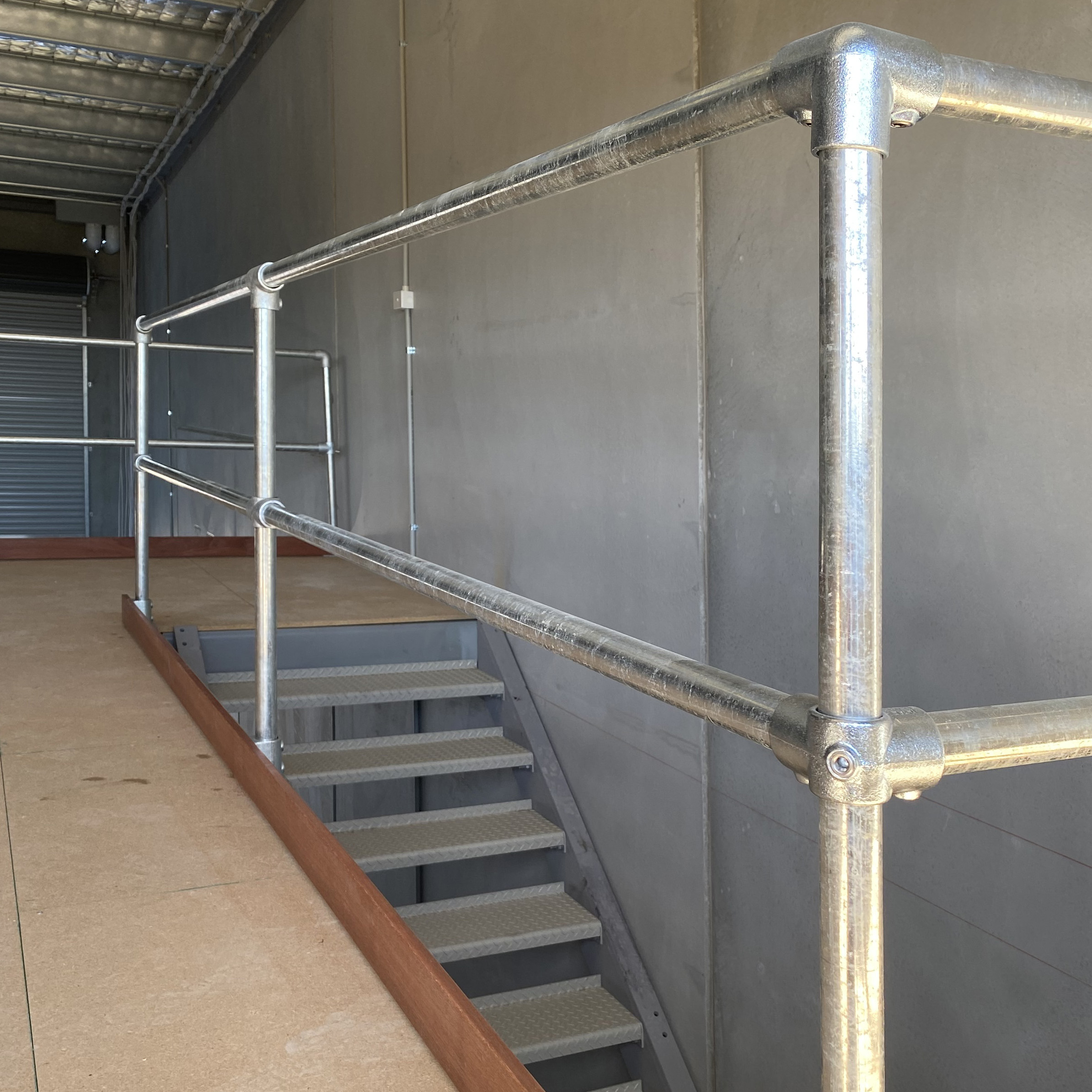 Mezzanine Floor Safety Rail